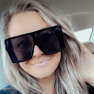 Oversized sunglasses